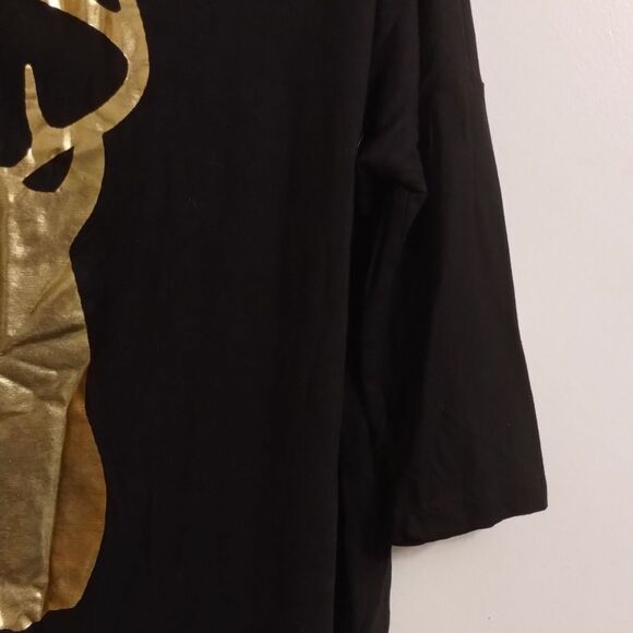 Gold Moose 3/4 sleeve t-shirt - Picture 5 of 8